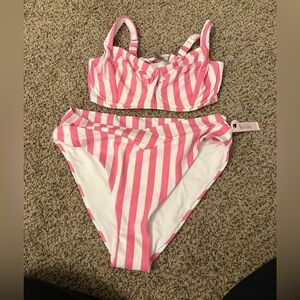 Victoria's Secret Bikini in Pink and White